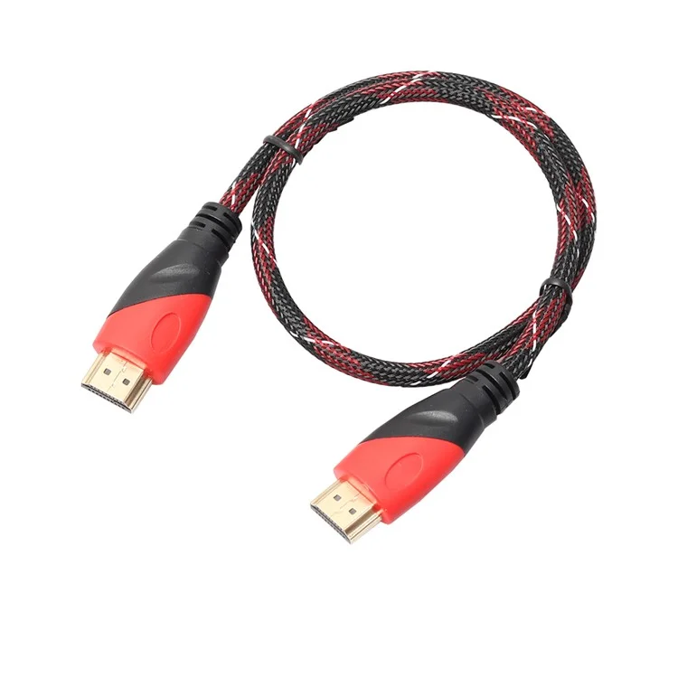 0.5M Braided 1080P HDMI Cable Cord V1.4 AV HD 3D for PS3 Xbox HDTV