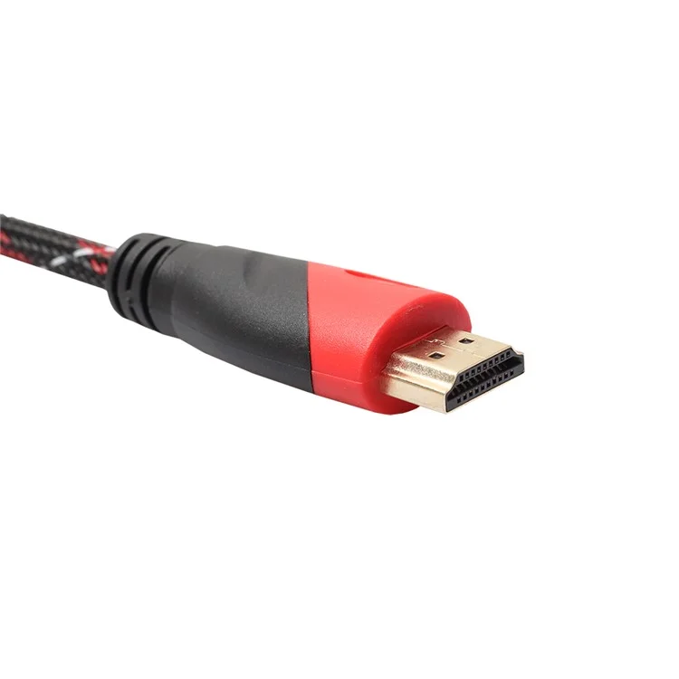 0.5M Braided 1080P HDMI Cable Cord V1.4 AV HD 3D for PS3 Xbox HDTV