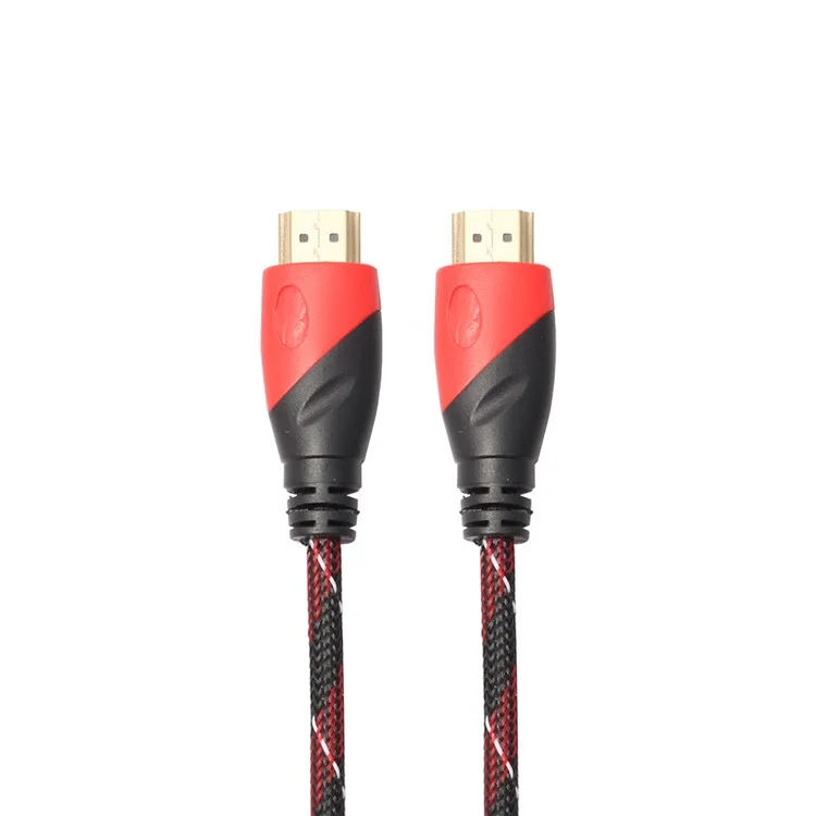 5.0M Braided HDMI Cable V1.4 AV HD 3D for PS3 Xbox HDTV 1080P