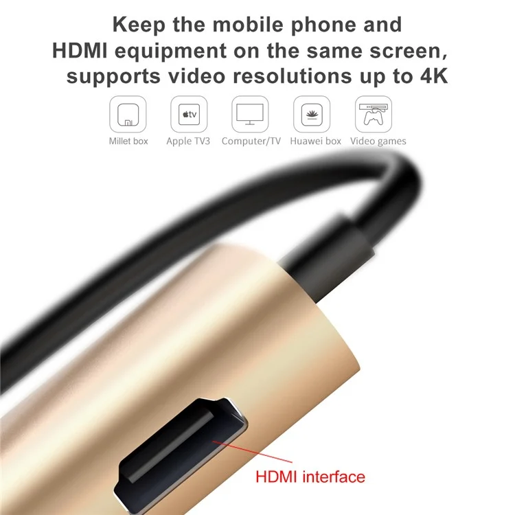 BASEUS Multifuctional USB Type-C to HDMI + SD/TF + RJ45 + USB 3.0 Hub Converter Adapter for Notebook with Type-C Port