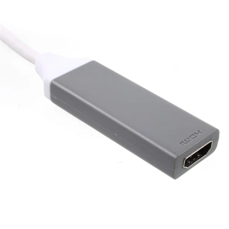 USB Type C to HDMI Adapter Converter Cable 20cm for Samsung Galaxy S8 G950 - White