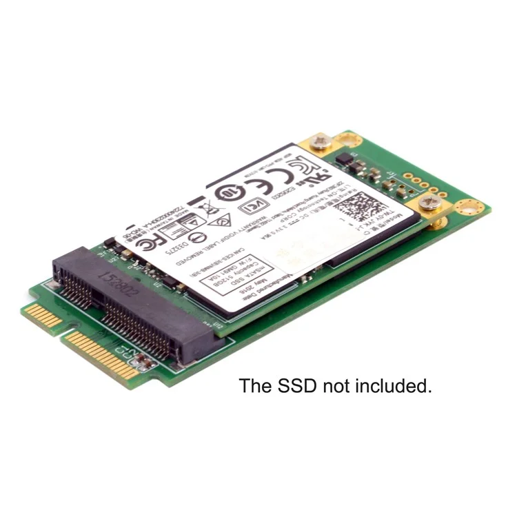3x5cm mSATA Adapter to 3x7cm Mini PCI-e SATA SSD for Asus Eee PC 1000 S101 900 901 900A T91