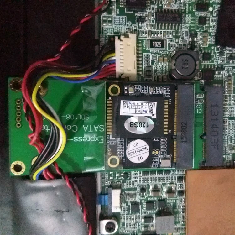 3x5cm mSATA Adapter to 3x7cm Mini PCI-e SATA SSD for Asus Eee PC 1000 S101 900 901 900A T91