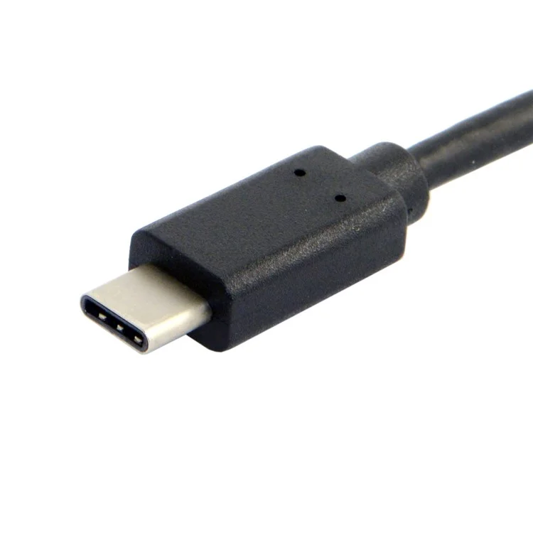 0.6m USB-C USB 3.1 Type-C Male to Type-C Female Extension Data Cable for Macbook Mobile Phone