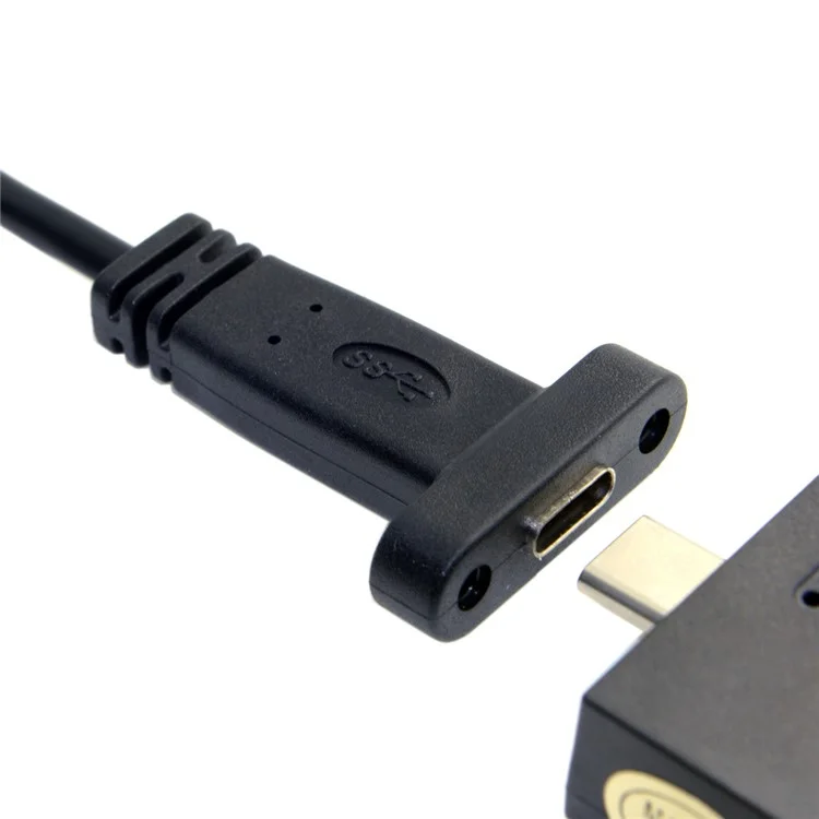 0.9M USB-C USB 3.1 Type C Female to USB 2.0 A Male Data Cable for Macbook Tablet Mobile Phone