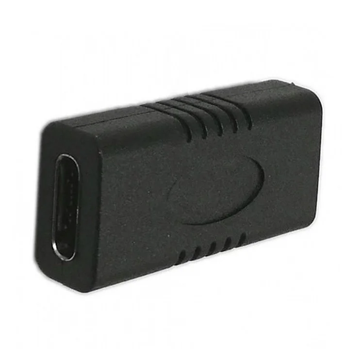 Adaptador de extensão USB-C fêmea para fêmea USB 3.1 Type-C de 10Gbps para celular e laptop