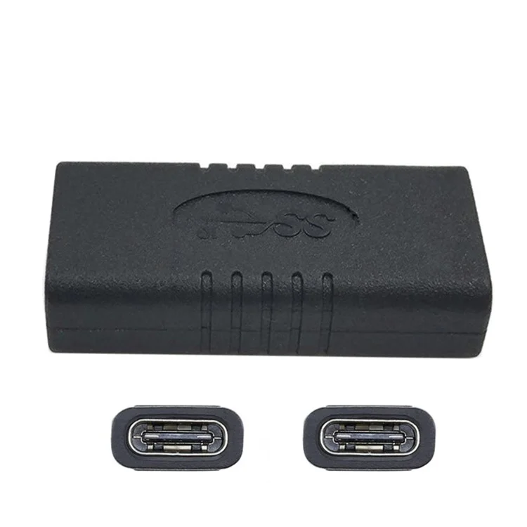 10gbit / s USB 3.1 Typ-c USB-C 24 Pin Female-to Female-erweiterungsadapter Für Mobiltelefon & Laptop