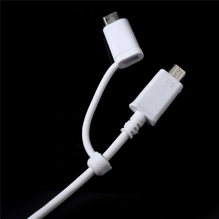 Samsung Micro USB Type-c 2-in-1 Data Sync Charging Cable 1.5M - White