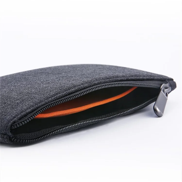 BASEUS Simple Waterproof Cloth Storage Bag for Phone/Power Bank/Hard Disk etc - Black