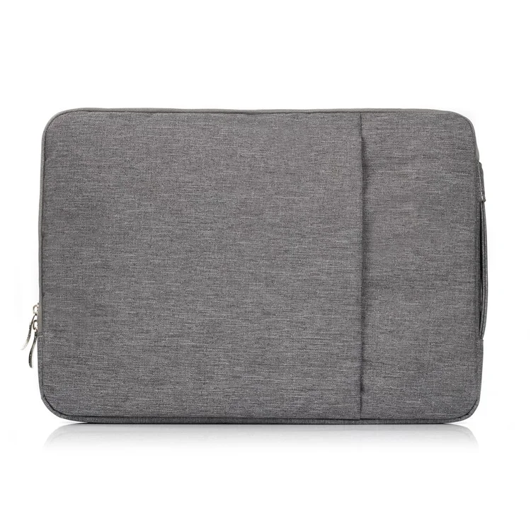 Jeans Cloth Fashionable 13.3-inch Notebook Bag Pouch Cover with Handle - Grey