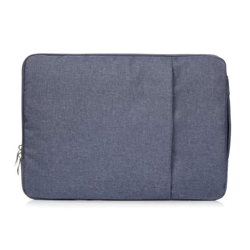 13.3-inch Jeans Cloth Notebook Bag Cover Laptop Bag with Handle - Dark Blue