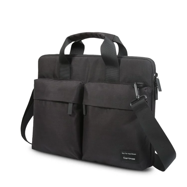 CARTINOE 15.6-inch Splash-proof Polyester Anti-RFID Laptop Pouch Handbag, Size: 415 x 300 x 30mm - Black