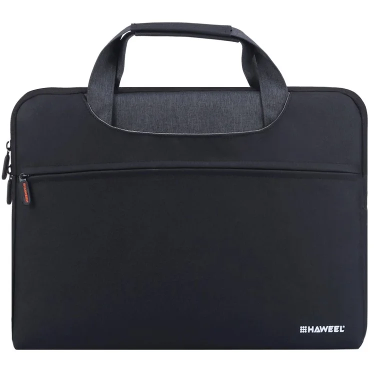 Bolso de Bolsas de Manga de Oxford Impermeable a Prueba de Agua de Haweel Para Computadoras Portátiles/tabletas de 15 Pulgadas - Negro