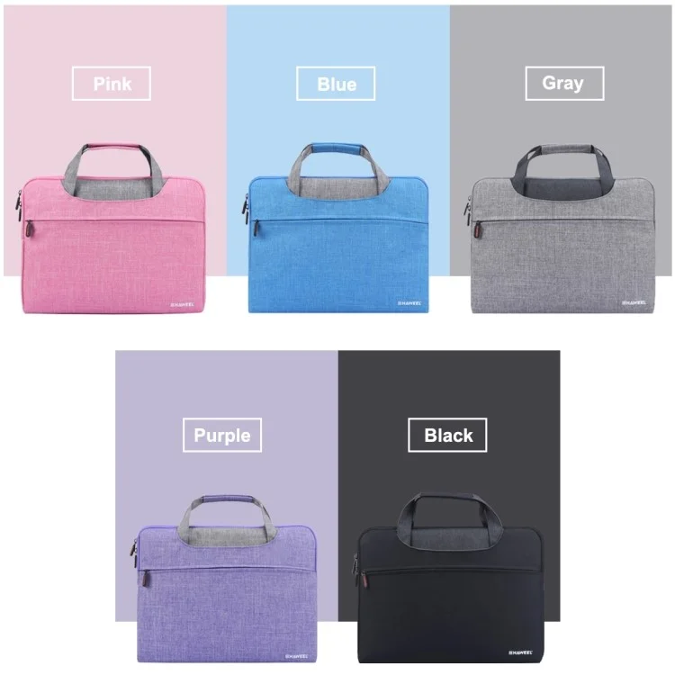 Haweel Water Prova à Prova de Choque à Prova de Choque, Bolsa de Manga Oxford Para Laptops/comprimidos de 15 Polegadas - Preto