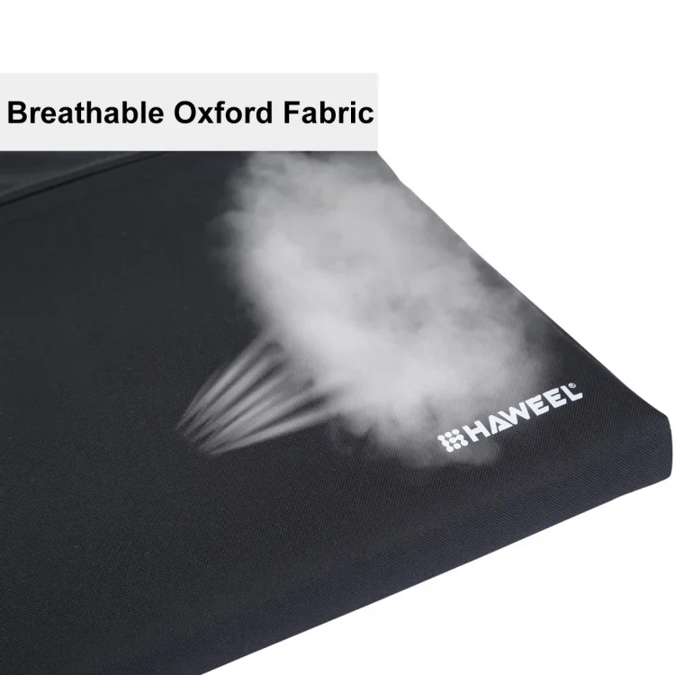 HAWEEL Custodia in Oxford impermeabile e antishock per laptop/tablet da 15 pollici - Nero