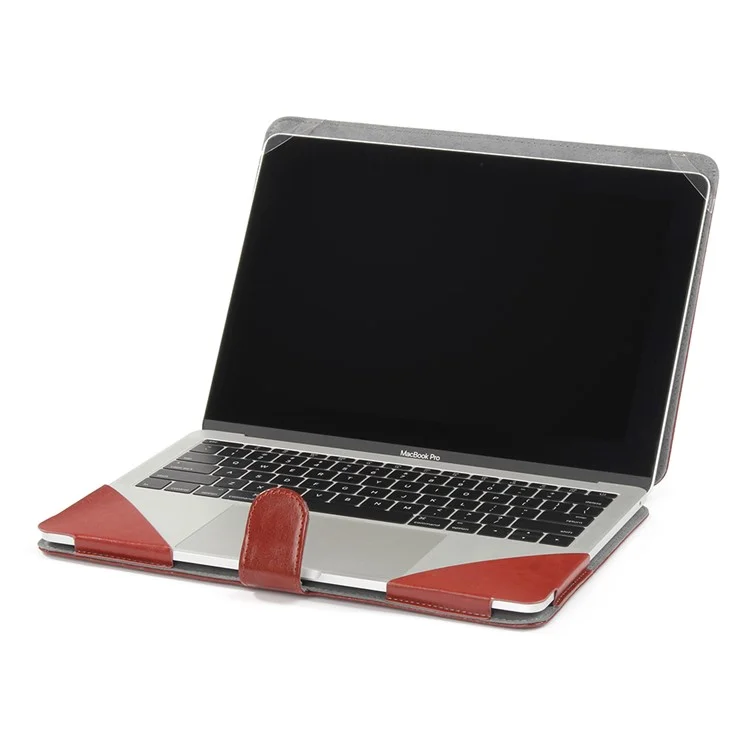 Étui en cuir Crazy Horse pour MacBook Air 13.3" Retina Display A2337 M1 (2020)/Air 13.3'' Retina Display A2179 (2020)/Air 13,3 pouces (2019) (2018) A1932 - Brun