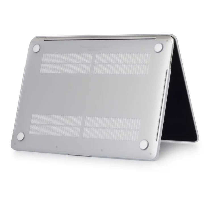 Tampa Dura de Verificação da Frente e Traseira Para o MacBook Air 13.3 "retina Display A2337 M1 (2020)/air 13.3 '' Retina Display A2179 (2020)/air 13,3 Polegadas (2019) (2018) A1932 - Transparente