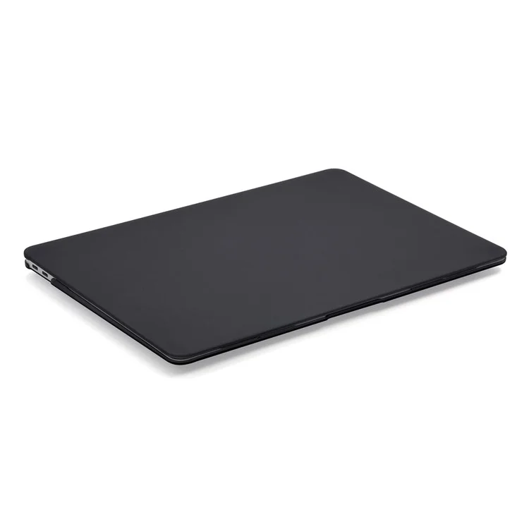 LENTION Nouvelle housse rigide mate pour MacBook Air 13,3" Retina Display A2337 M1 (2020)/Air 13,3" Retina Display A2179 (2020)/Air 13,3 pouces (2019) (2018) A1932 - Noir