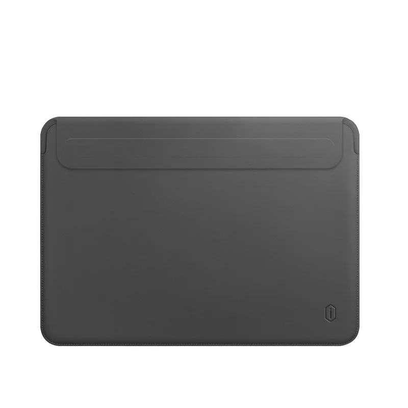 WIWU Skinpro 2nd Generation Ultra-thin PU Leather Laptop Sleeve Bag for MacBook Pro 13.3inch 2016/2017/2018/2019/2020/M1 - Grey