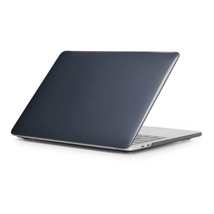 Front and Back See-through PC Notebook Cover for MacBook Pro 16 inch (2019) - Black