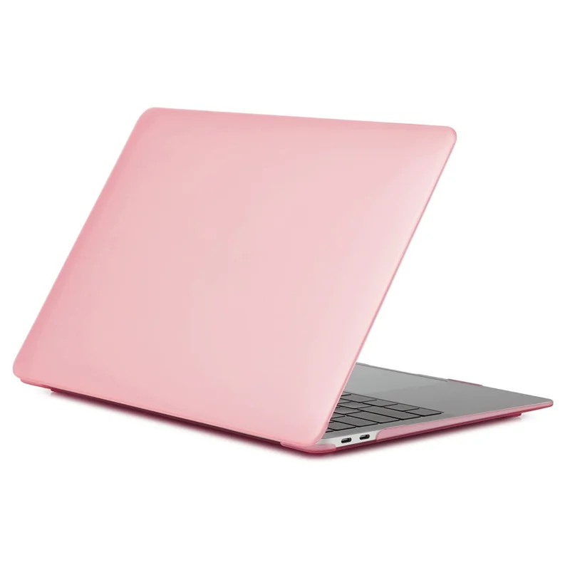 Matte Plastic Front and Back Protective Case for MacBook Pro 16 inch (2019) - Pink