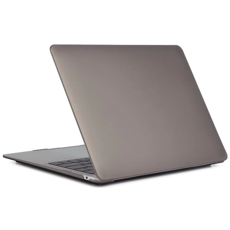 Matte Plastic Front and Back Protective Case for MacBook Pro 16 inch (2019) - Grey