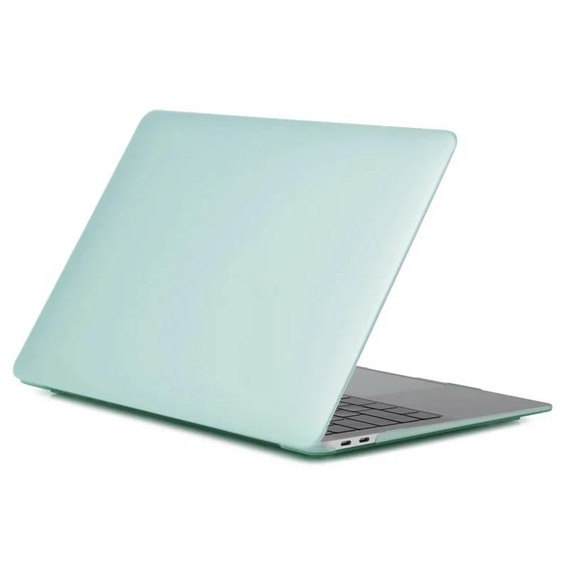 Matte Plastic Front and Back Protective Case for MacBook Pro 16 inch (2019) - Light Green
