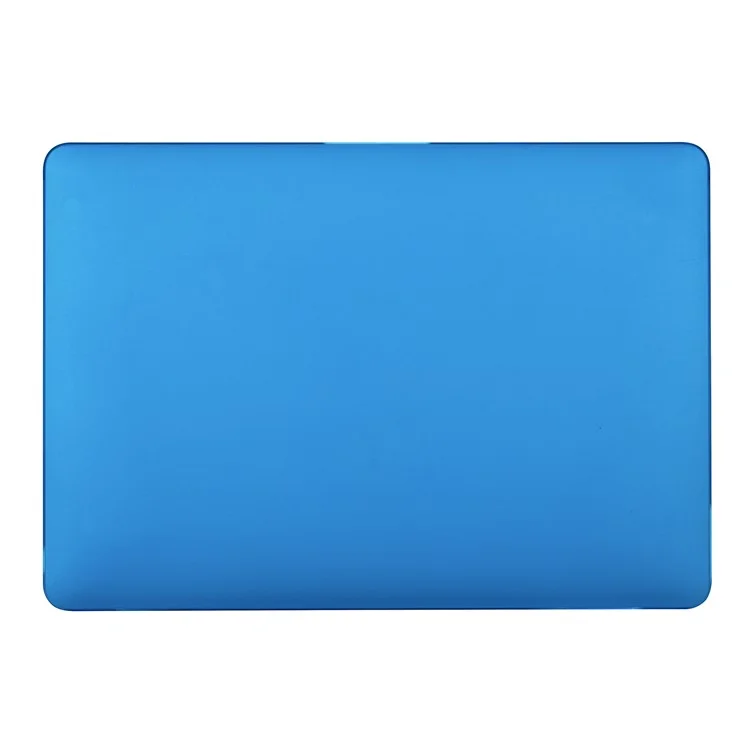 Matte Plastic Front and Back Protective Case for MacBook Pro 16 inch (2019) - Blue