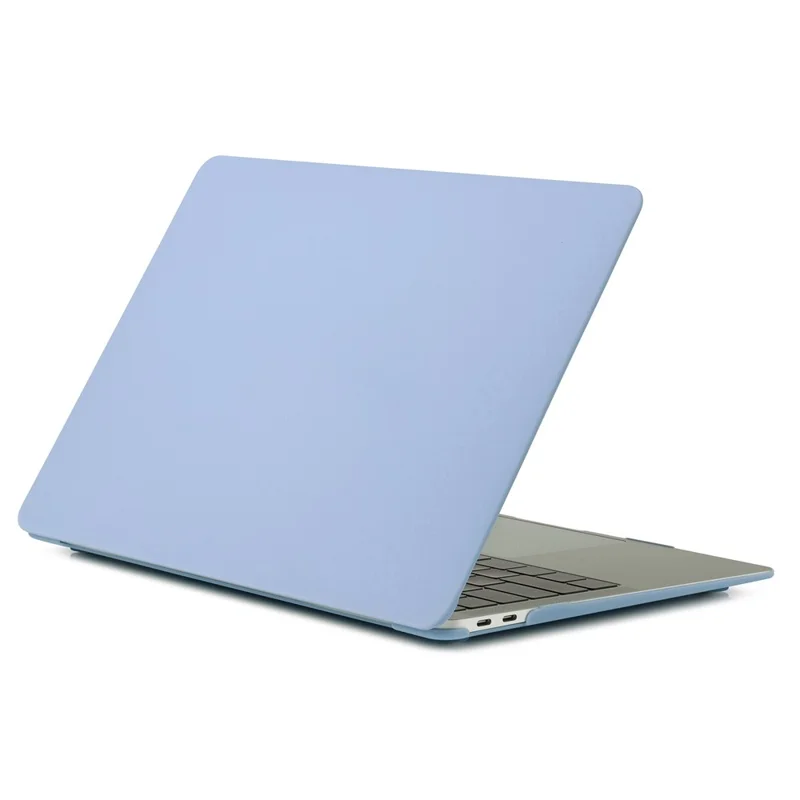 Matte Plastic Front and Back Protective Case for MacBook Pro 16 inch (2019) - Baby Blue