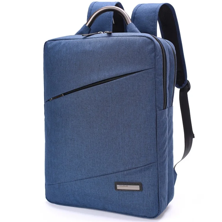 TUGUAN Business Travel Laptop Backpack Notebook Shoulder Bag (A1516) - Blue