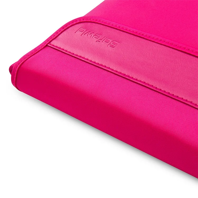 BAFEWLD JZ Series Oxford Cloth Laptop Sleeve Pouch for iPad Pro 12.9 / Macbook Pro 13.3 - Rose