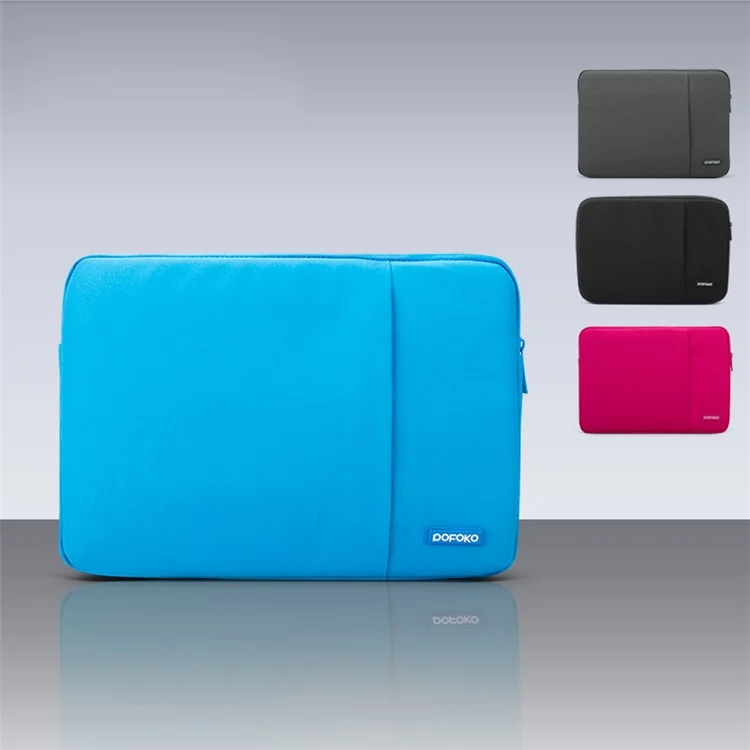 POFOKO Rainbow Series Oxford Fabric Laptop Liner Bag for Macbook Air 13.3 inch Etc. - Rose