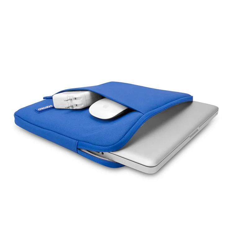 POFOKO Rainbow Series Oxford Fabric Laptop Sleeve Carry Bag for Macbook Air 11.6 inch - Blue