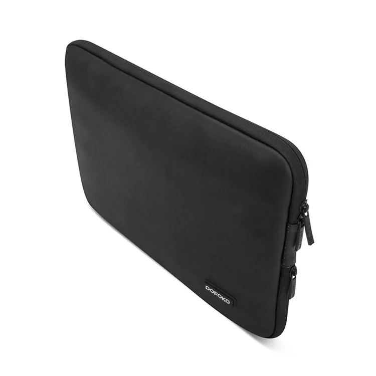 POFOKO 11.6-inch LITA Series PU Leather Laptop Sleeve Bag Carrying Case - Black