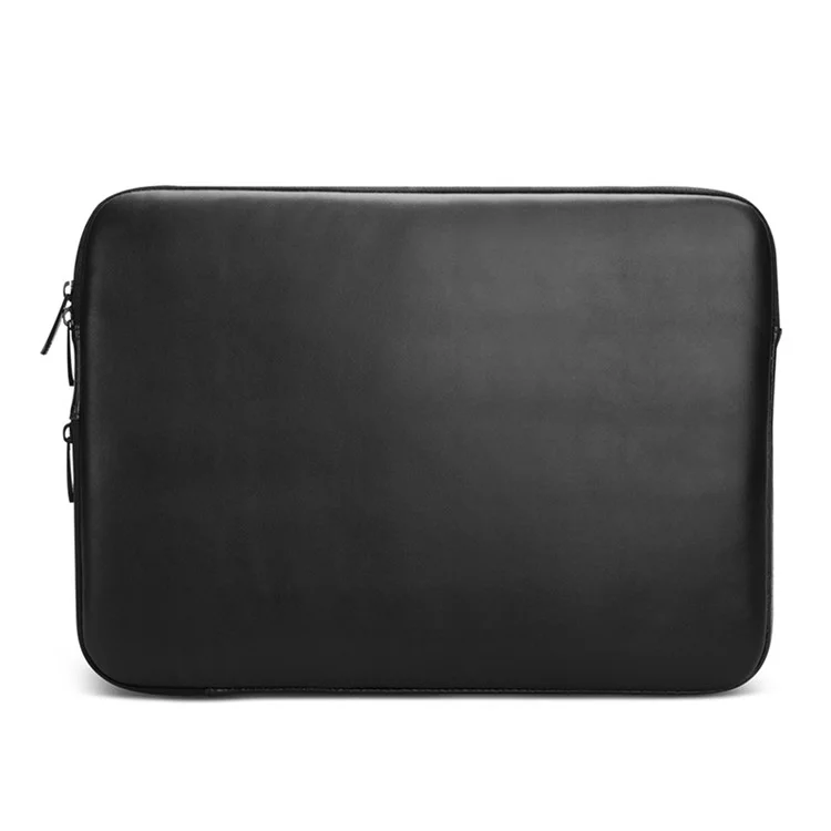 POFOKO 11.6-inch LITA Series PU Leather Laptop Sleeve Bag Carrying Case - Black