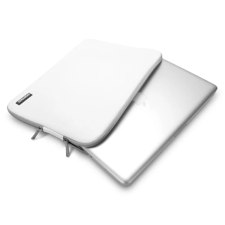 POFOKO 11.6-inch LITA Series PU Leather Laptop Computer Sleeve Bag Carrying Case - Grey