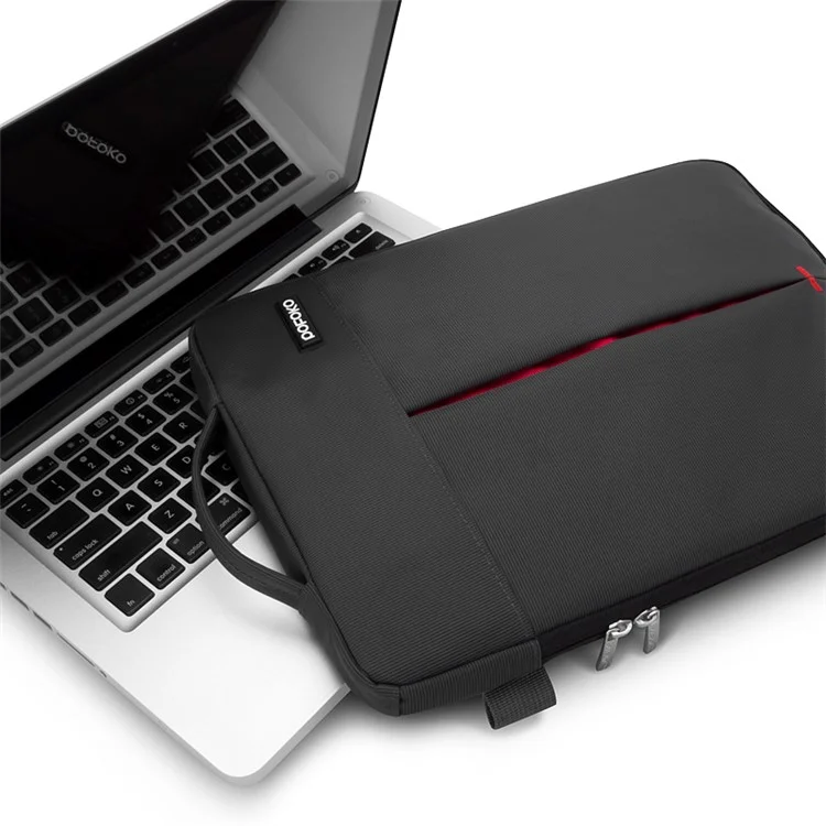 POFOKO Kaibin Series Laptop Sleeve Case Bag Handbag for Macbook Air 11 - 11.6 inch - Grey