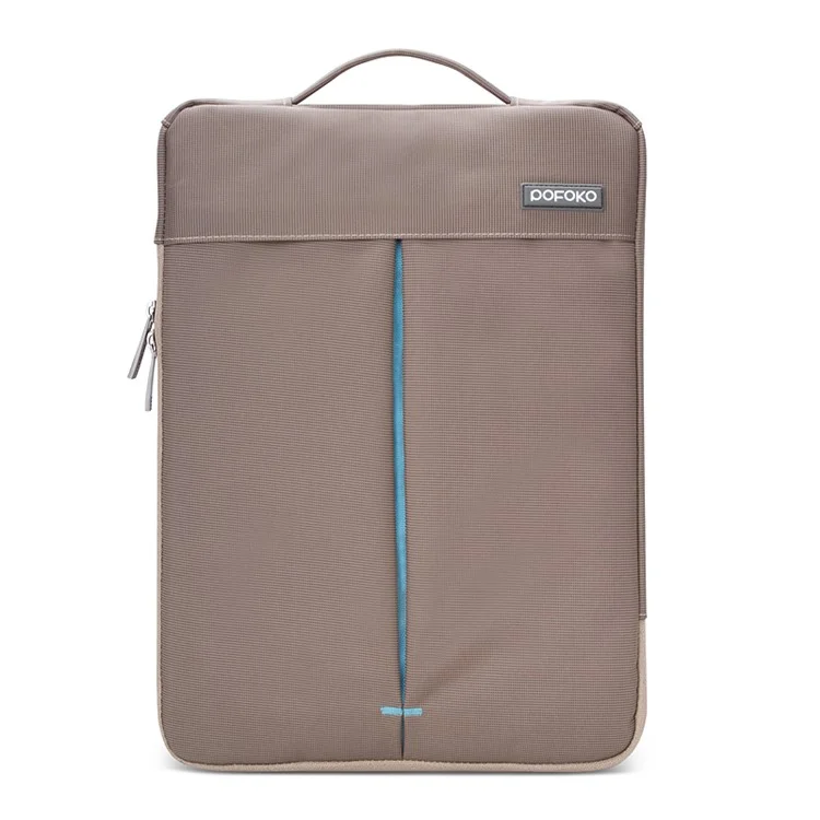 POFOKO Kaibin Series Laptop Sleeve Shoulder Bag Handbag for Macbook Air 11 - 11.6 inch - Khaki