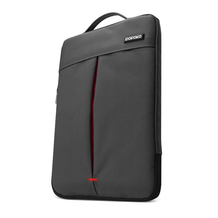 POFOKO Kaibin Series Laptop Sleeve Handbag Shoulder Bag for Macbook Air / Pro 13.3 inch - Grey