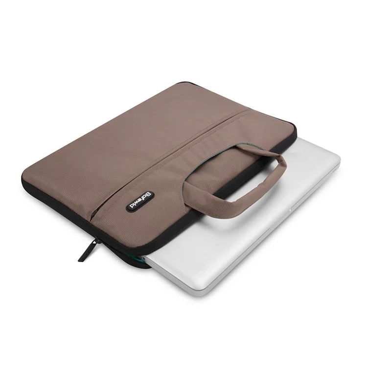 POFOKO Impression 13.4-inch Sleeve Cover Protective Laptop Bag - Coffee