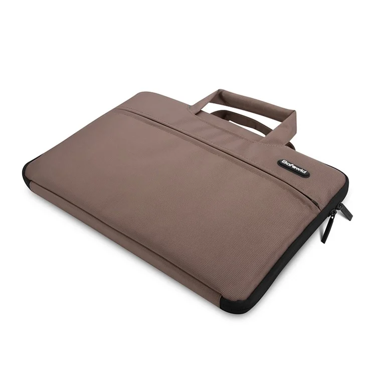 POFOKO Impression 13.4-inch Sleeve Cover Protective Laptop Bag - Coffee