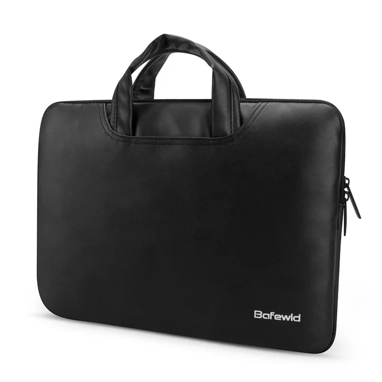 BAFEWLD Waterproof Plush Lining Laptop Bag for Macbook Air/Pro 13.3 Inch - Black