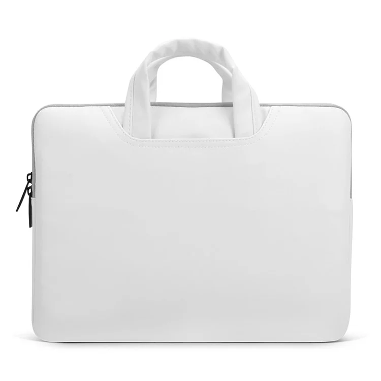 BAFEWLD Jazz Series Plush Lining Laptop Briefcase Bag for Macbook Air 11 Inch - White