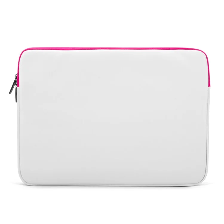 BAFEWLD Carmen Series for MacBook Pro 15.4 Retina PU Leather Laptop Sleeve Case - Rose / White