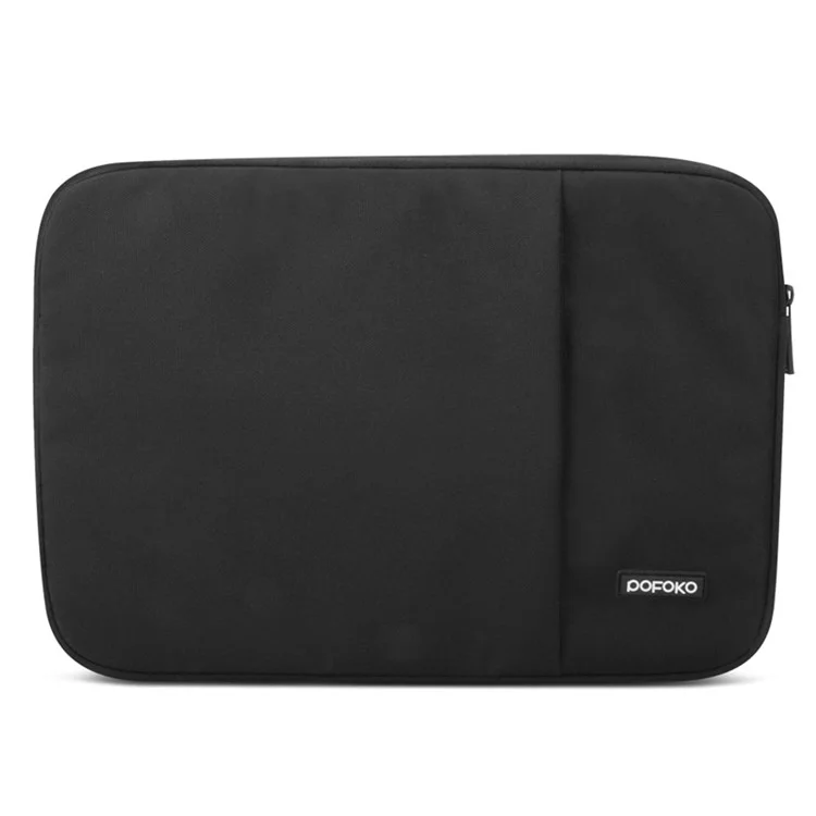 POFOKO Oscar Series 15.6-inch Oxford Cloth Laptop Sleeve Case Bag with Pocket - Black