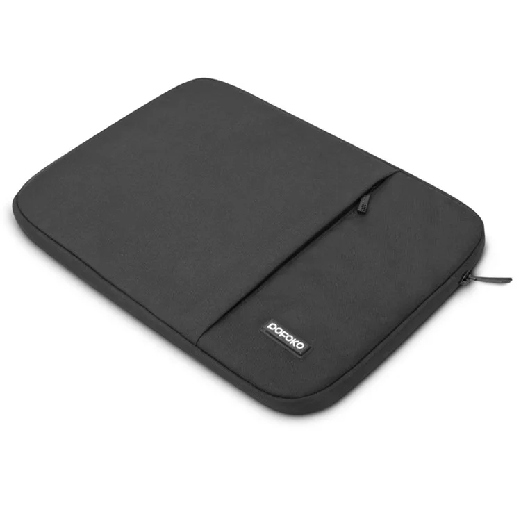POFOKO Oscar Series 15.6-inch Oxford Cloth Laptop Sleeve Case Bag with Pocket - Black