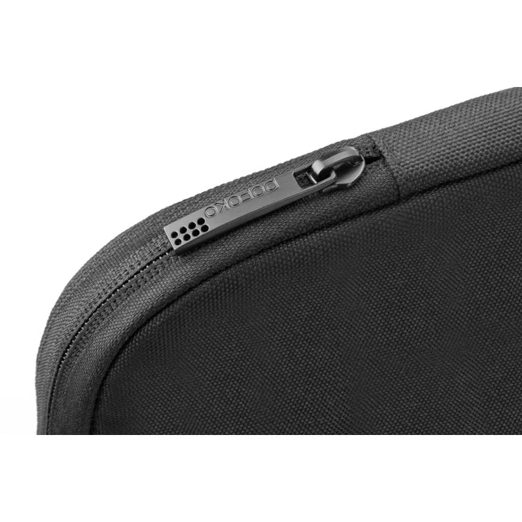 POFOKO Oscar Series 15.6-inch Oxford Cloth Laptop Sleeve Case Bag with Pocket - Black