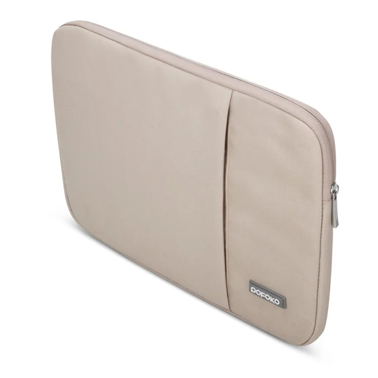 POFOKO Oscar Series 15.6-inch Oxford Cloth Laptop Computer Sleeve Bag Case with Pocket - Khaki