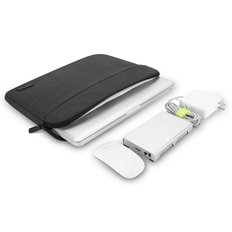 POFOKO DG Series Oxford Cloth Laptop Sleeve Case Bag for Macbook Air 11 - 11.6 inch - Black