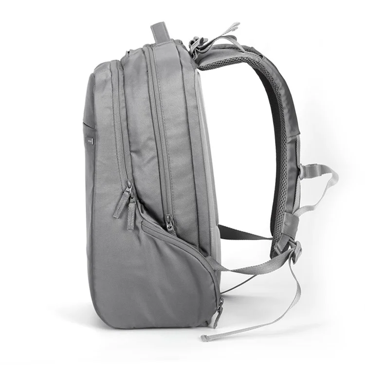 POFOKO TK Series 30L Practical Laptop Backpack Travel Waterproof Bag Case - Grey